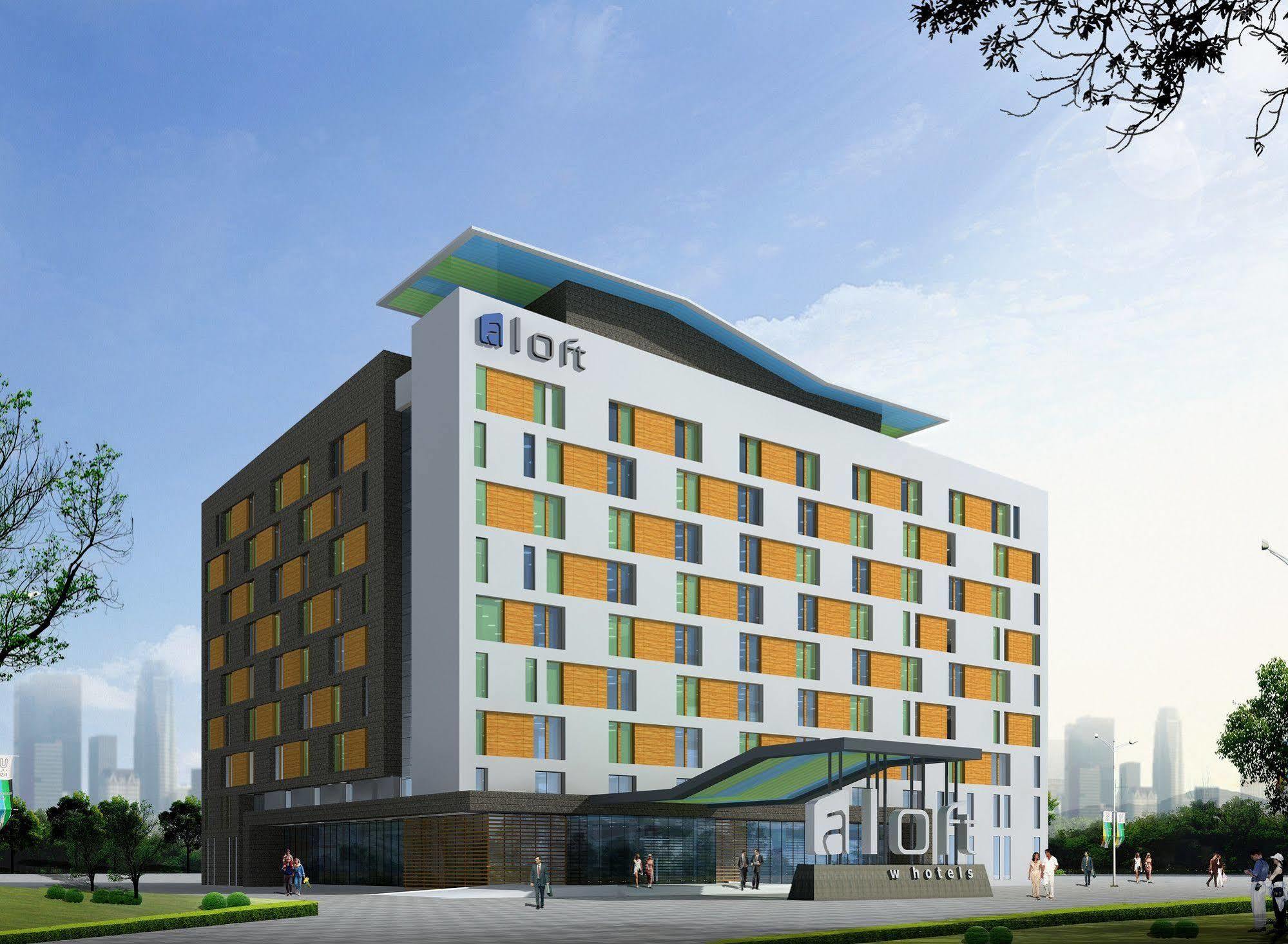 Aloft Yancheng Hotel Йенчън Екстериор снимка
