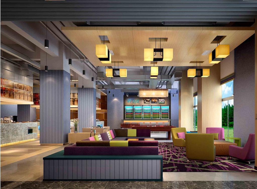 Aloft Yancheng Hotel Йенчън Екстериор снимка